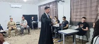 Parceria entre UNIFEBE e escola Augusta Dutra transforma sala de aula em tribunal literário - 1