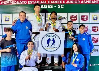 Brusque é destaque no estadual de Judô com pódios e classificação nacional - 1