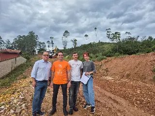 Obras no terreno da futura subestação da Celesc têm início em Botuverá - 1