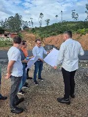 Obras no terreno da futura subestação da Celesc têm início em Botuverá - 3