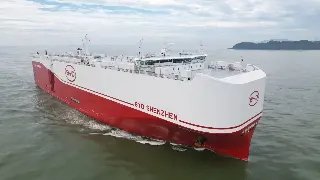 Navio recordista traz mais de 7 mil carros elétricos da China para Itajaí - 1