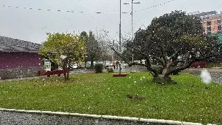 Primeira neve do ano é registrada em Santa Catarina nesta quinta-feira - 2