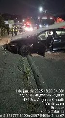 (VÍDEO) Carro destrói poste em acidente no bairro Santa Luzia - 1