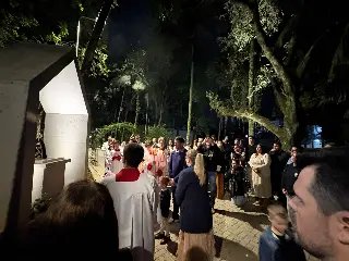 Imagem de Nossa Senhora Aparecida é restaurada e coroada no Caminho das Virtudes - 4