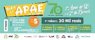 Apae de Brusque inicia venda da tradicional rifa - 1