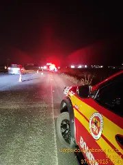 Motorista é resgatado após capotar carro em Gaspar - 1