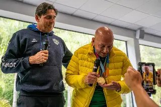 Bicampeão olímpico visita Havan e inspira colaboradores - 1