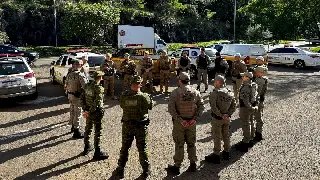 Polícia Militar de SC atua em megaoperação com outros quatro estados - 4