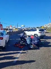 Motociclista morre após colisão com carro na Antônio Heil - 1