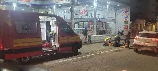 (VÍDEO) Mulher fica ferida após queda de moto no bairro São Luiz - 1