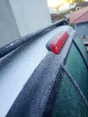 Inverno "chega pra valer" e faz bairro de Brusque registrar temperatura de 0°C - 5