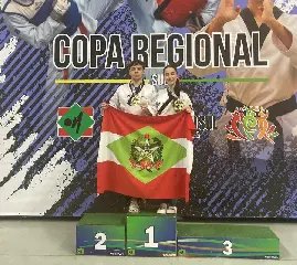 Atletas de Brusque conquistam oito medalhas na Copa Regional Sul de Taekwondo - 1