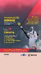 Bairro Limeira receberá pulverização contra a dengue - 1