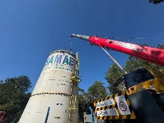 Reservatório do Bruschal entra na fase final de instalação - 3