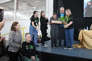 Apae de Brusque celebra 70 anos com almoço festivo - 4