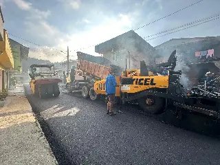 Obras de pavimentação são concluídas na rua José Rudolf - 1