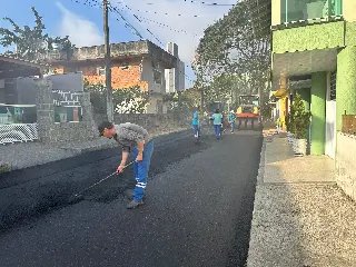 Obras de pavimentação são concluídas na rua José Rudolf - 2