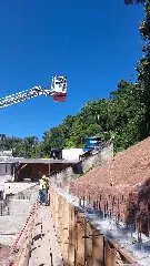 Trabalhador cai de 4 metros em obra e é resgatado com fratura no fêmur - 2