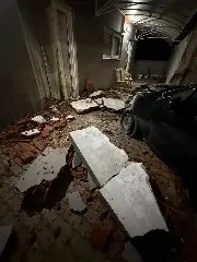 Moradores se assustam com barulho e com cenário - 1