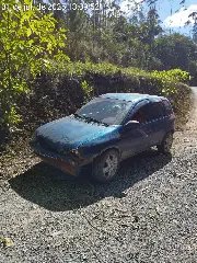 Mulher fica ferida após carro colidir contra barranco em Botuverá - 1