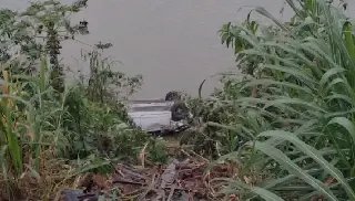 (VÍDEO) Veículo com mãe e filho despenca na ribanceira, em Botuverá - 1
