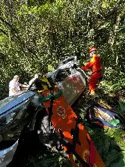 (VÍDEO) Helicóptero Arcanjo é acionado após grave acidente em Botuverá - 2