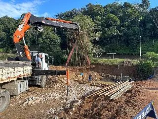 Parceria com o governo de Santa Catarina gera três novas pontes na cidade - 2