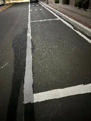 Pintura torta de sinalização na rua chama atenção dos moradores de Botuverá - 1