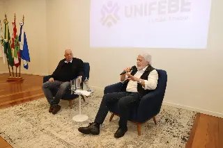 UNIFEBE recebe herdeiros do legado de Oscar Niemeyer - 1