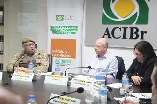Nova sede da Polícia Militar em Brusque é tema de reunião da ACIBr - 3