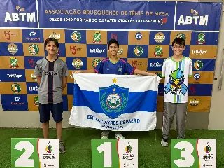 Pavilhão da Fenarreco recebe competição de Tênis de Mesa dos Jogos Escolares - 4