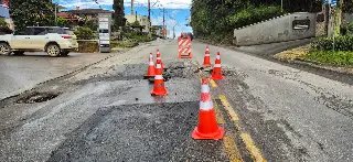 Rompimento de tubulação afeta abastecimento de água no bairro Dom Joaquim - 2