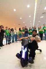 Luciano Hang recebe Zé Felipe em Brusque para gravação de comercial da Havan - 2