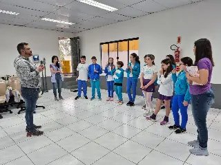 Alunos visitam Estação de Tratamento de Água do Samae - 2