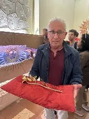 Padre de Brusque entrega rosa de ouro a São Carlo Acutis, na Itália - 3