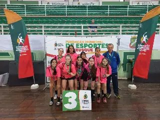 Finais do futsal infantil movimentam a Arena Brusque nos Jogos Escolares - 2