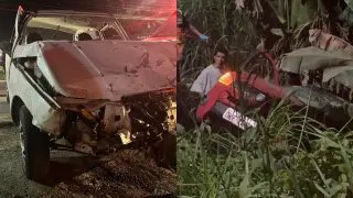(URGENTE) Carro cai na ribanceira e deixa vítima presa às ferragens no Souza Cruz - 3