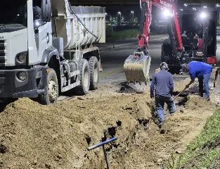 Obras de ampliação da rede iniciam no bairro Santa Terezinha - 2