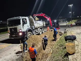Obras de ampliação da rede iniciam no bairro Santa Terezinha - 3