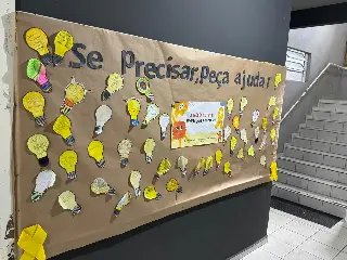 Estudantes participam de atividades sobre o Setembro Amarelo e saúde mental - 1