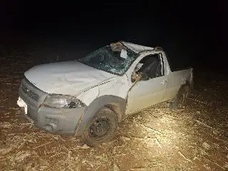 Idoso de 73 anos morre após capotamento de veículo - 1