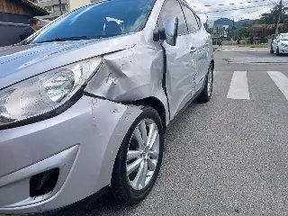 Motociclista fica ferido após acidente no Maluche - 1