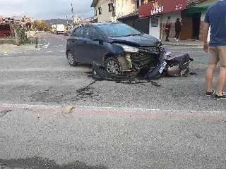 Bombeiros divulgam detalhes do atendimento à motociclista ferida - 1