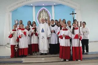 Comunidade celebra Nossa Senhora Aparecida e agradece pela reconstrução da igreja após vendaval - 3