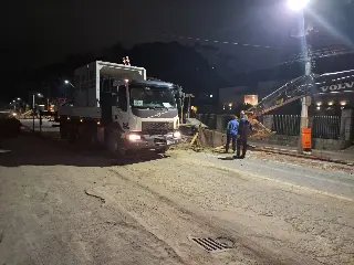 Obras na Primeiro de Maio seguem em novo trecho após a rua Gustavo Halfpap - 2