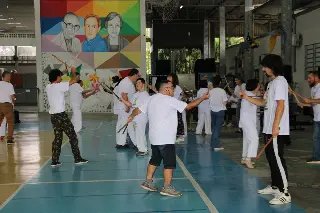 Apae Brusque celebra 25 anos de capoeira especial na entidade - 1