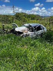 Bombeiros detalham acidente entre carro e caminhão com morte em Ilhota - 2