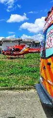 Idoso com suspeita de infarto é levado de helicóptero ao Hospital Azambuja - 2