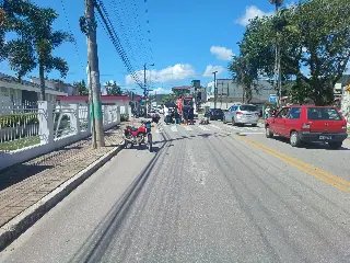 Mulher tem suspeita de fratura após atropelamento - 3
