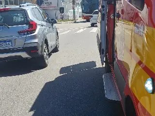 Mulher tem suspeita de fratura após atropelamento - 1